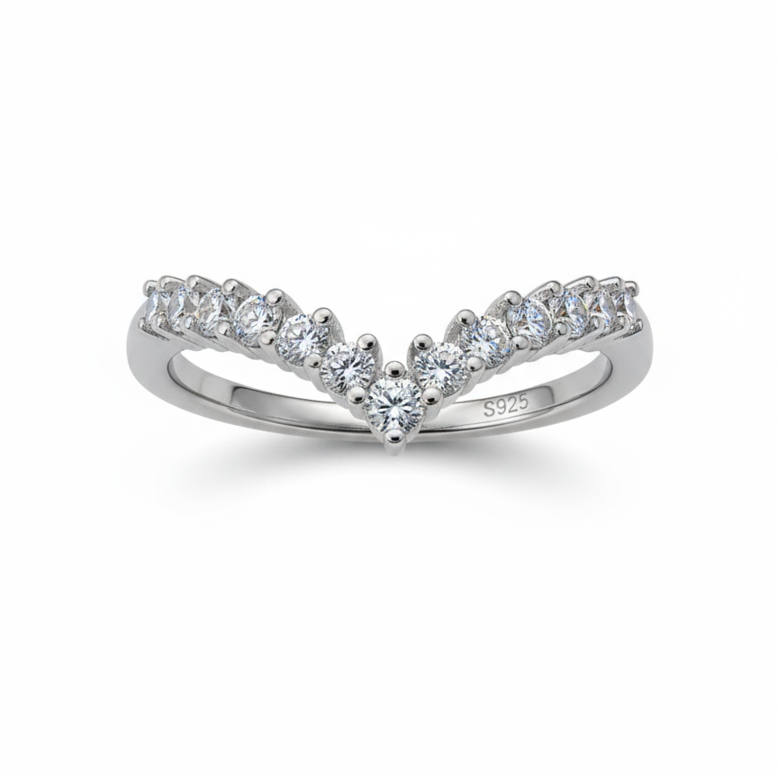 Silver ring with 925 stamp